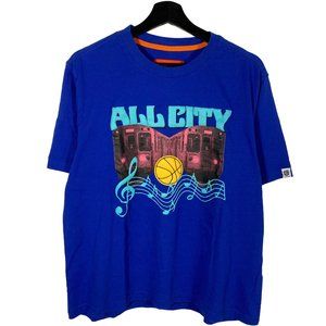Just Don All City Puff Print Tshirt Size M